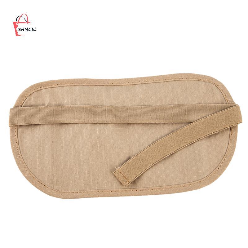 SHNGki Túi đeo thắt lưng du lịch vô hình cho hộ chiếu Túi thắt lưng tiền Ví ẩn MNS