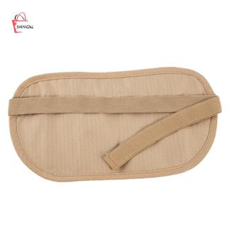 SHNGki Túi đeo thắt lưng du lịch vô hình cho hộ chiếu Túi thắt lưng tiền Ví ẩn MNS