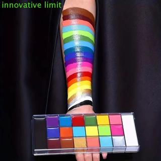 DYRUIZA Body Face Painting Kit, Tranh nghệ thuật cơ thể nhiều màu sắc, Sơn dầu cơ thể Trang điểm Chống thấm nước Chú hề vẽ mặt Bảng màu Đảng