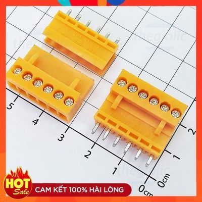 [3 Cái]- HT-3.96-6-V Terminal Block 6 Chân Thẳng 3.96mm 300V 10A ChipViet Store