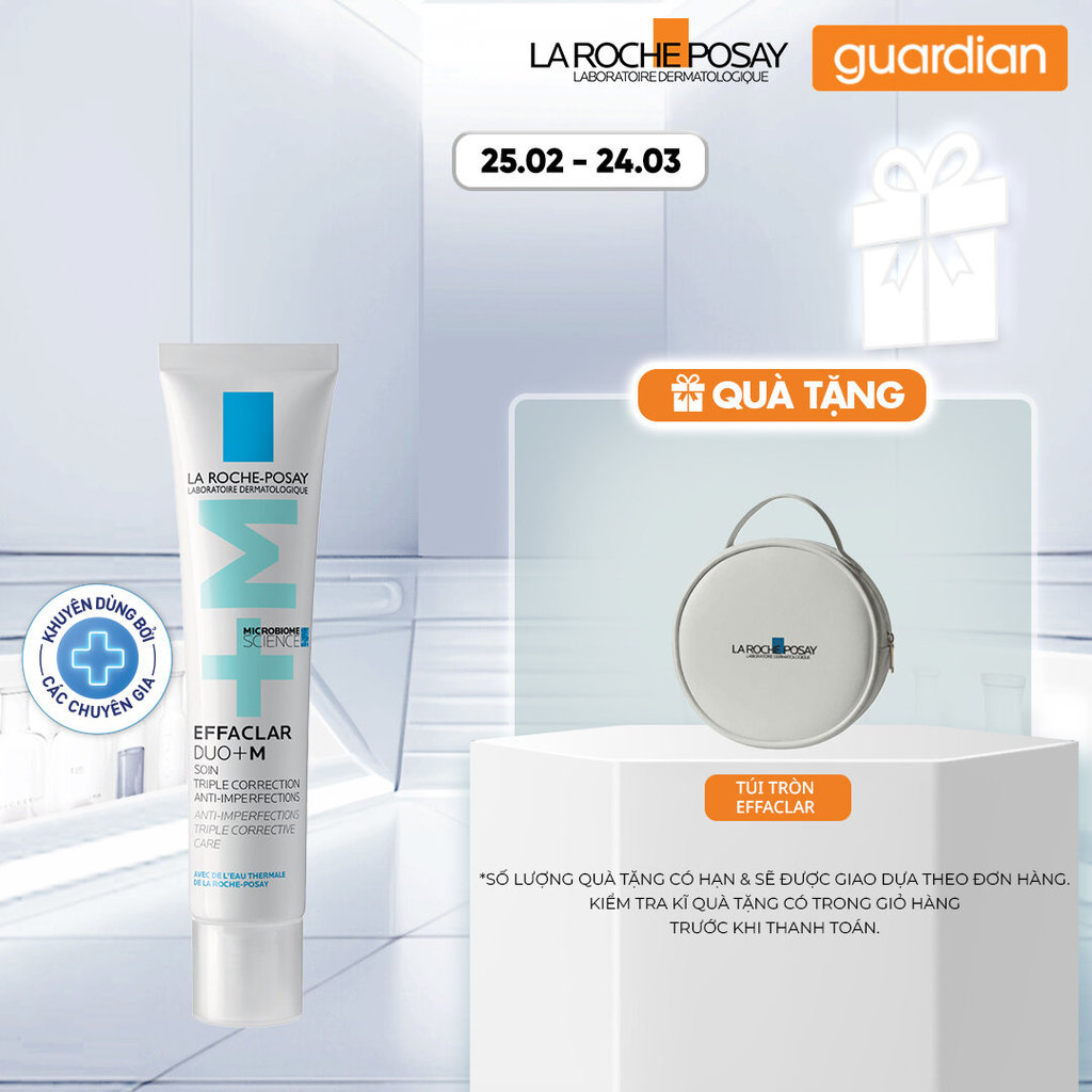 Kem Dưỡng Hỗ Trợ Giảm Mụn La Roche-Posay Effaclar Duo+ M 40Ml