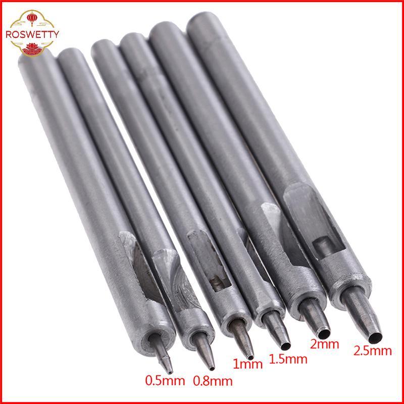 (BWD) DIY Belt Punching Leather Hole Punch Hollow Drilling Tool Craft Leather Puncher [VN]