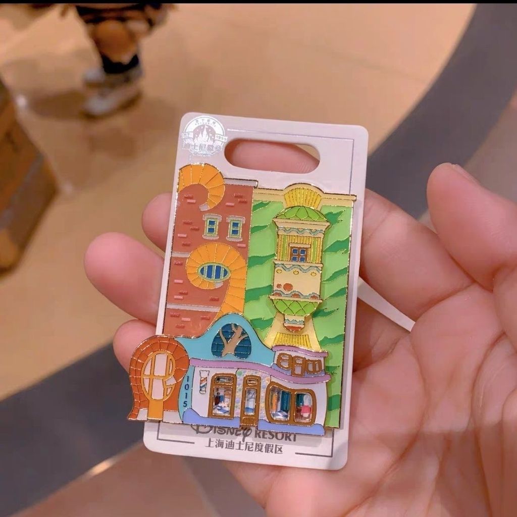 Huy hiệu xây dựng Disney Thượng Hải Huy hiệu kỷ niệm / Zhuzhu262.27