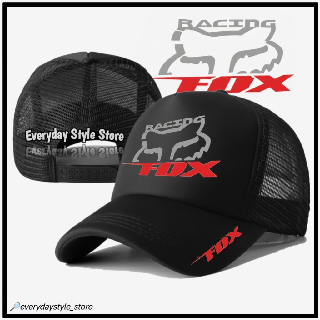 Sản phẩm sẵn hàng - Mũ lái xe lưới racing Fox Racing 0303, phù hợp unisex