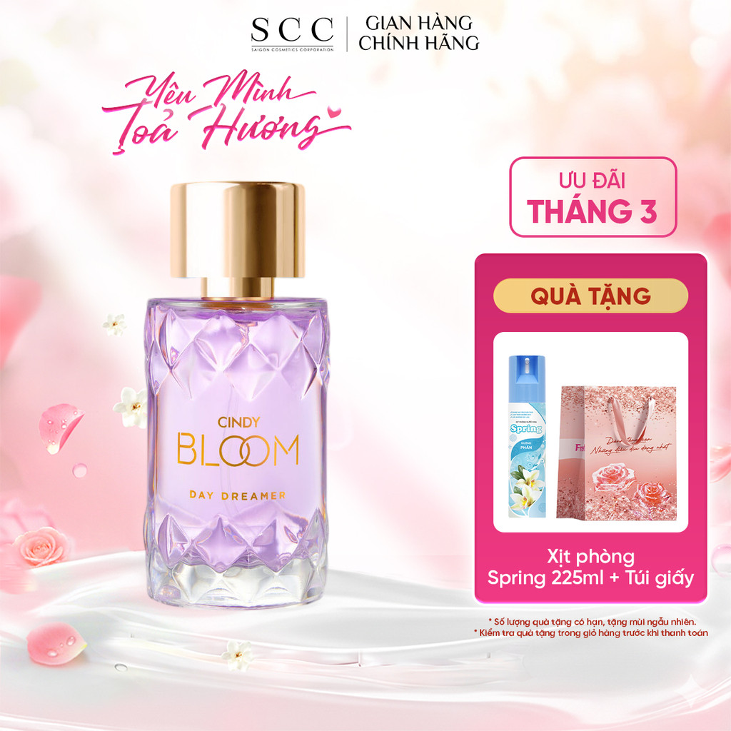 Nước Hoa Nữ CINDY BLOOM Day Dreamer Hương Mộng Mơ 50ml