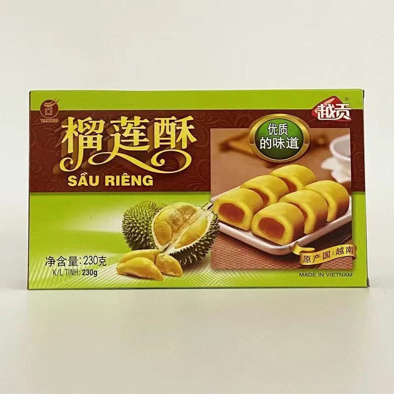 Việt Nam nhập khẩu Việt Nam sầu riêng giòn Bánh quy bánh Sandwich bên trong Influencer Bánh ngọt tru