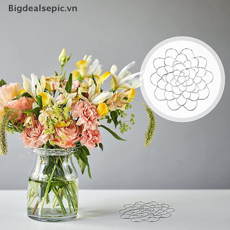 BEVN Xoắn Ốc Ikebana Thân Giá Đỡ Xoắn Ốc Ikebana Thân Cây Cho Bình Hoa Sắp Xếp Xoắn Ốc Thân Giá Đỡ C