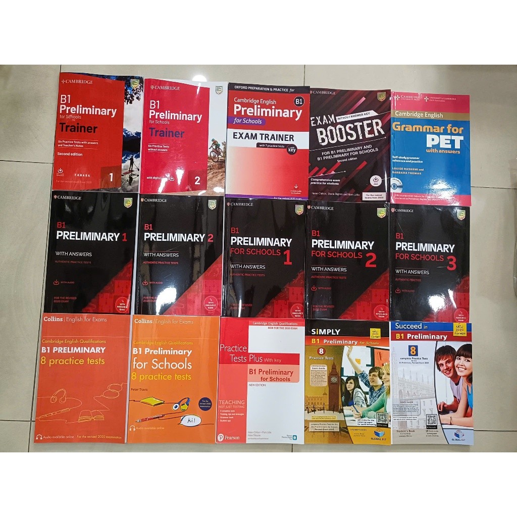 in ấn photo tài liệu B1 Preliminary trainer