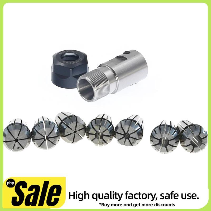 1 Bộ C25 ER20 14mm + 7 Cái 3 -12mm Collet Chuck Động Cơ Trục Nối Dài Thanh Trục Trục Trục Trục Colle