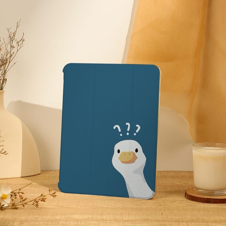 Duck Is Confused iPad Case, iPad Air Case Cho 13 "/ 11" iPad Pro 204,13 "iPad Air 6 Case, iPad mini 