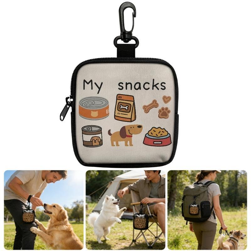Kiki Dog Treat Training Pouch Pet Treat Snacks Bag Pet Storage Container Pocket