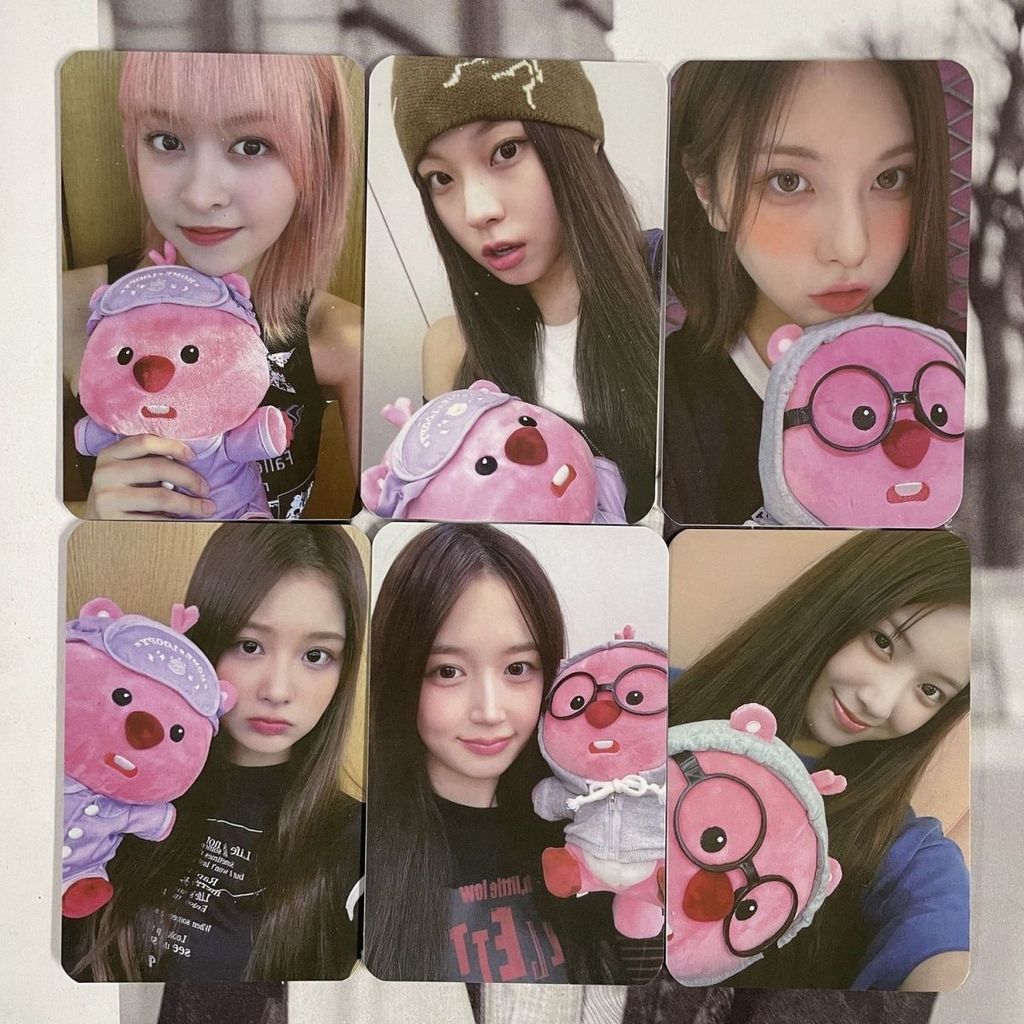 Chính hãng nmixx loopy đặc biệt pinkypop Keizhen Lily Hải Viện jiwoo Tuyết Yoon bae thẻ nhỏ