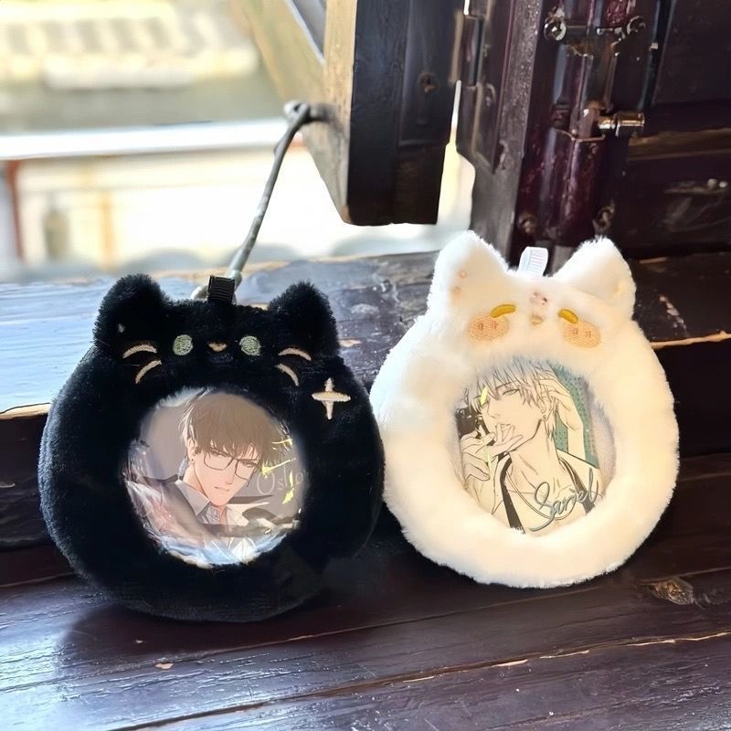 Hộp đựng thẻ thanh Meow Fox Plush Baji Hộp đựng thẻ Meow Fox Plush Baji Hộp đựng thẻ Baji Meow Meow 