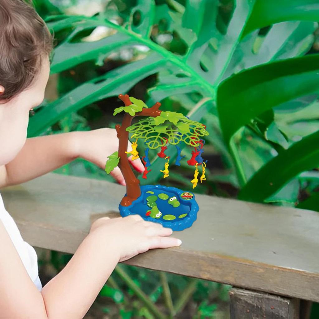 Monkey Game for Toddler Around Climbing Tree Swing Game Educational Tabletop Toy Parent-Child Home D