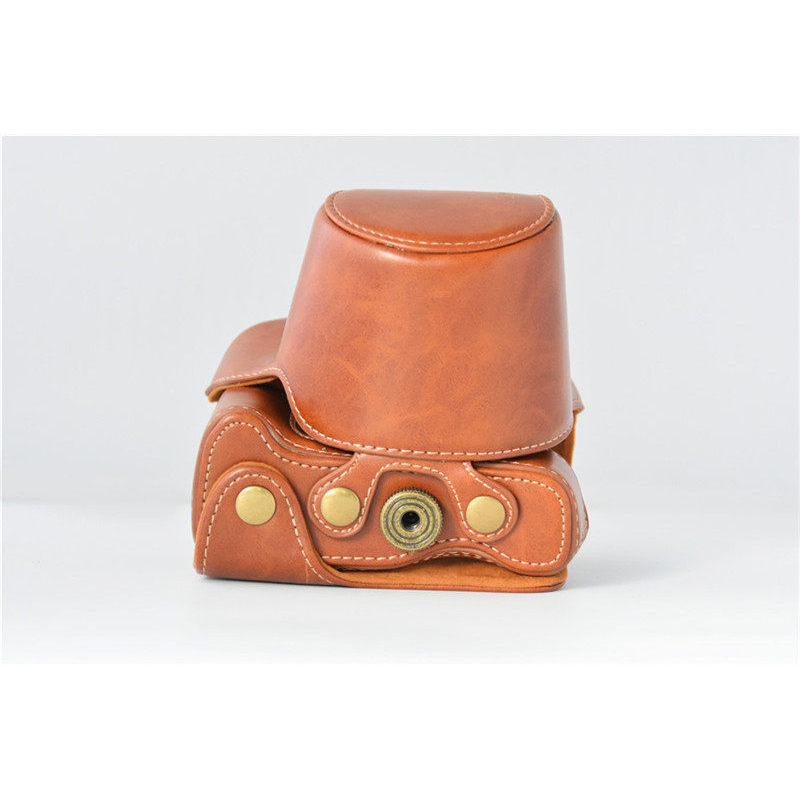 Thích hợp cho máy ảnh Canon EOS M50 II M50 M5 Bao da M50 Micro Túi đựng máy ảnh Túi đeo vai