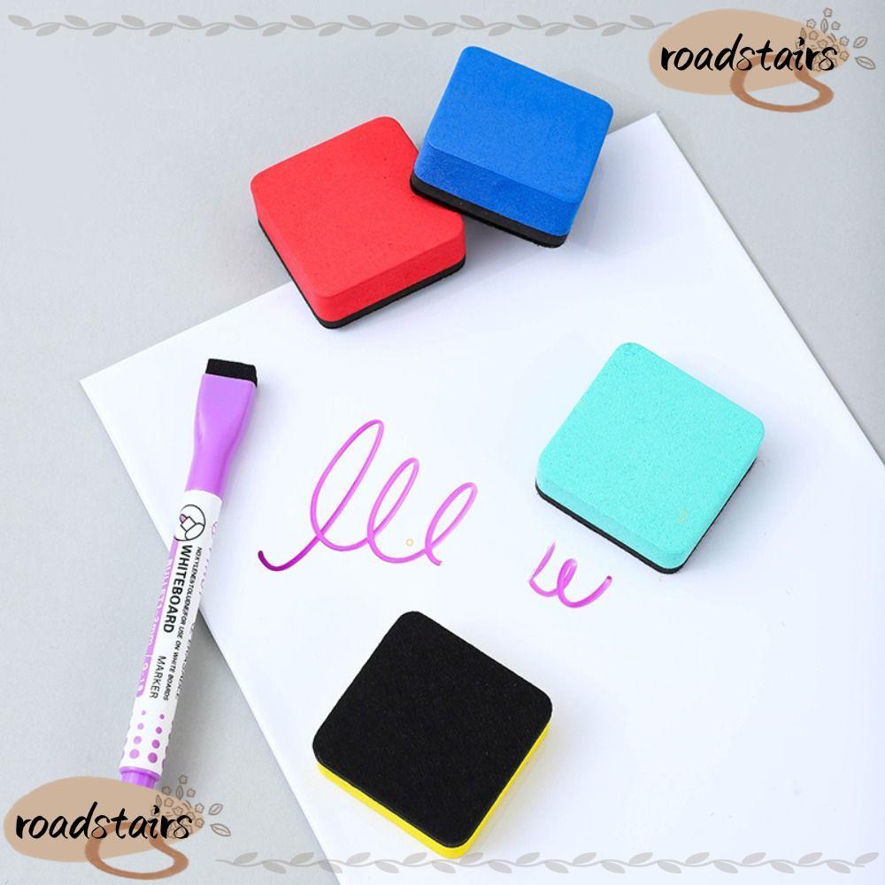 ROADSTALIS Whiteboard Dry Eraser, Vuông Nhiều Màu Bảng Trắng Tẩy, Hoạt Hình Từ Flannel Lau Trường Vă