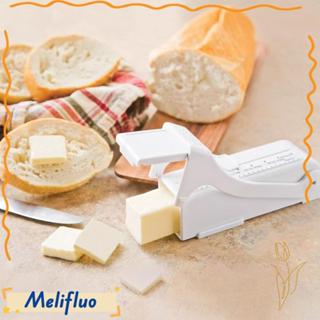 Máy cắt bơ MELIFLUO, Dụng cụ nhà bếp có dấu đo Máy thái bơ dính, Dụng cụ làm bánh có thể điều chỉnh chất lượng Bộ chia phô mai Bánh nướng bánh mì