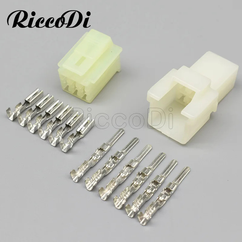 1 / 5 / 10 / 20 Bộ 6 lỗ nam-nữ điện xe máy dây nịt đầu nối phích cắm 6090-1218 6090-1149 với thiết b