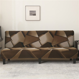 Không Tay Sofa Giường Có Váy In Hoa Co Giãn Sofa Giường Sarung Chống Trơn Trượt Thoáng Khí Slipcover Có Thể Gập Lại Bảo Vệ