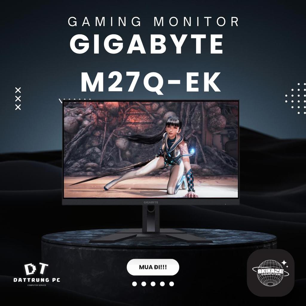 [Akikaze Tech] Màn Hình GIGABYTE M27Q-EK 27 inch - 2K QHD, Super Speed IPS 170Hz, Tích Hợp KVM Độc Đ