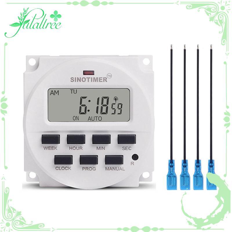 [fulaltree] SINOTIMER 1 Bộ Điều Khiển Giây TM618SH-2 Giây Điều Khiển Chính Xác Đến Giây Hẹn Giờ 220V