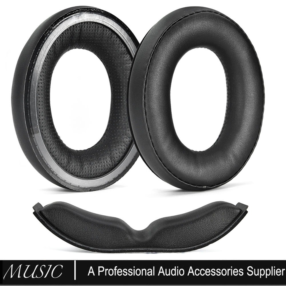 Bộ đệm tai nghe thay thế cho tai nghe Sennheiser HD620S HD400Pro HD560S, đệm tai có da mềm hơn (1 Cặ