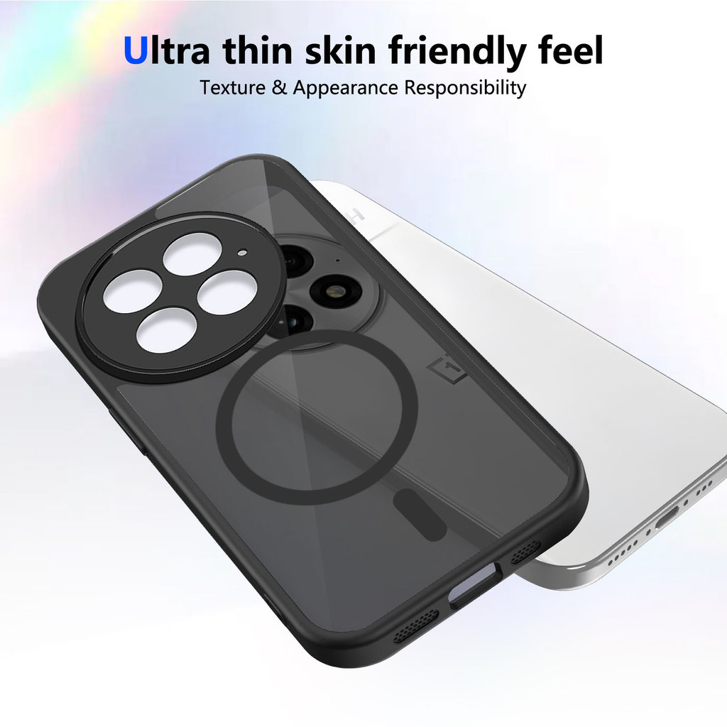 Ốp Điện Thoại Từ Tính Cho Oneplus 13 1 + Ốp Lưng Sạc Không Dây Mờ Ốp lưng Cho Oneplus 13