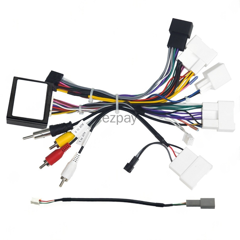 Dành Cho 22 Toyota Dominator / Highlander / LingfangCar Radio GPS MP5 Android Stereo Player Cáp Nguồ