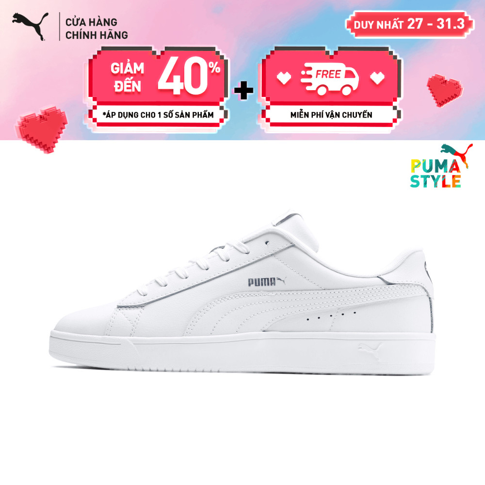 Giày thời trang PUMA Unisex Court Breaker Derby Màu Trắng