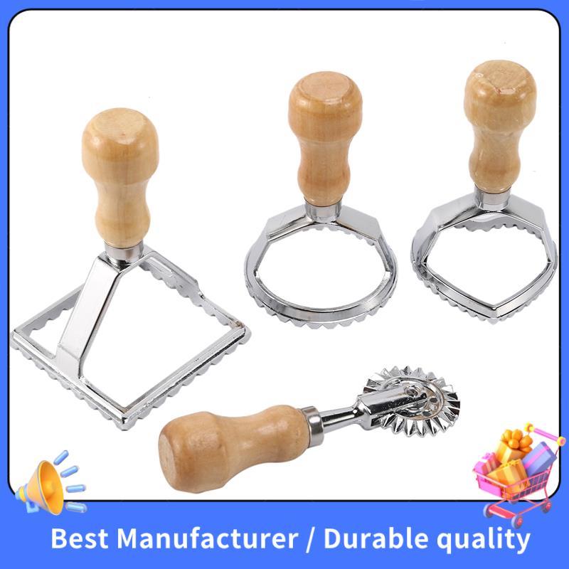 Ý Ravioli Bộ Cắt Pasta Báo Chí Nhà Bếp Đính Kèm Bộ Ravioli Máy Làm Khuôn Dụng Cụ Ravioli Tem Bộ Bánh