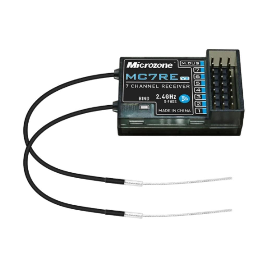 Bộ thu MC6RE 6CH với bộ điều khiển Hệ thống vô tuyến phát sóng cho máy bay trực thăng Quadcopter MC6