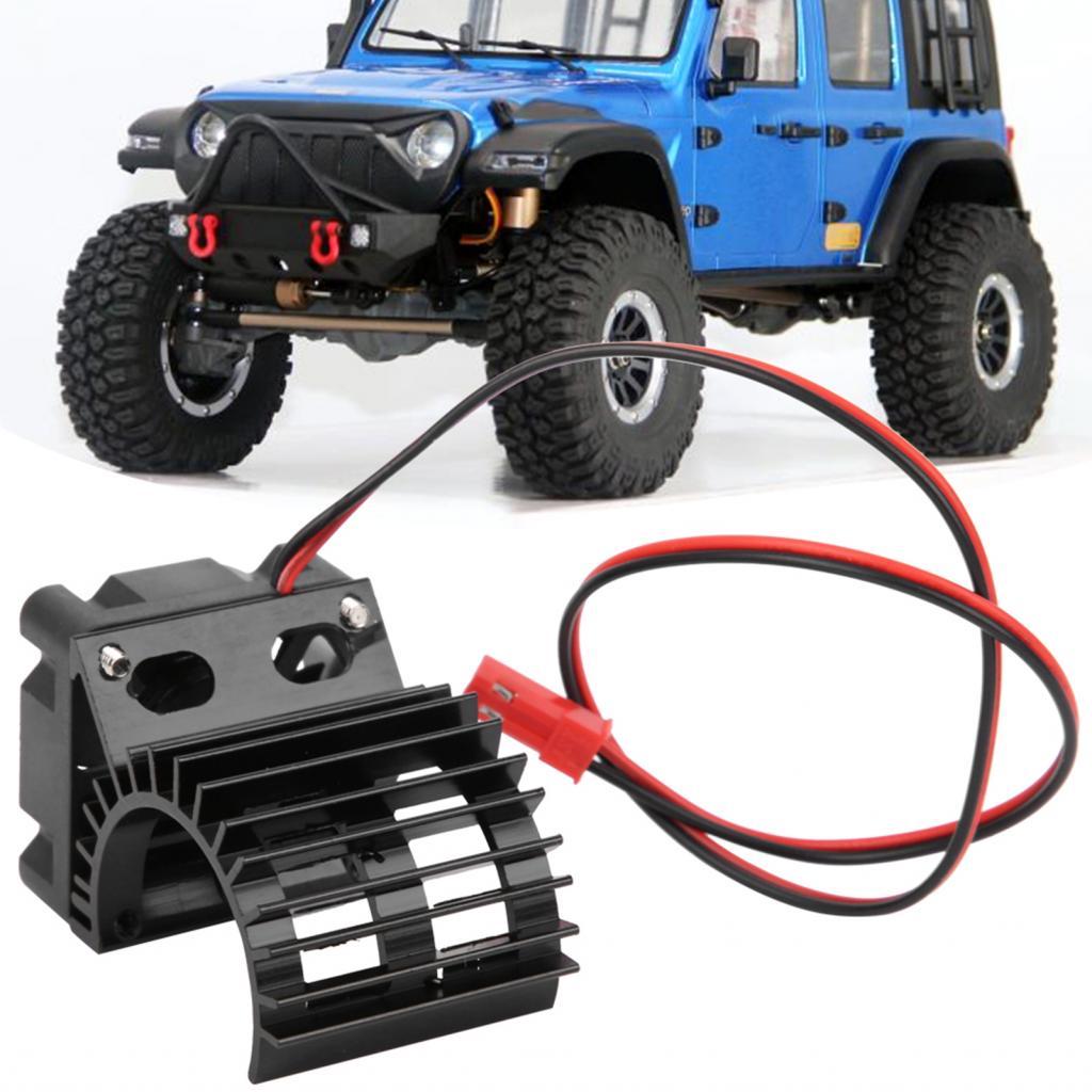 phoenixshop RC Motor Heat Heat Hợp kim nhôm + Nhựa Tương thích với phích cắm JST mô hình thuyền 380/