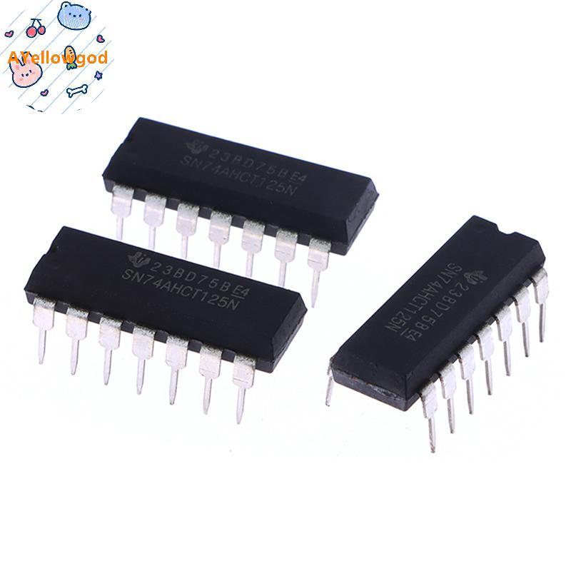 AYellowgod 5 cái / lốc SN74AHCT125N 74AHCT125 74AHCT125N Chip Logic DIP-14 VN