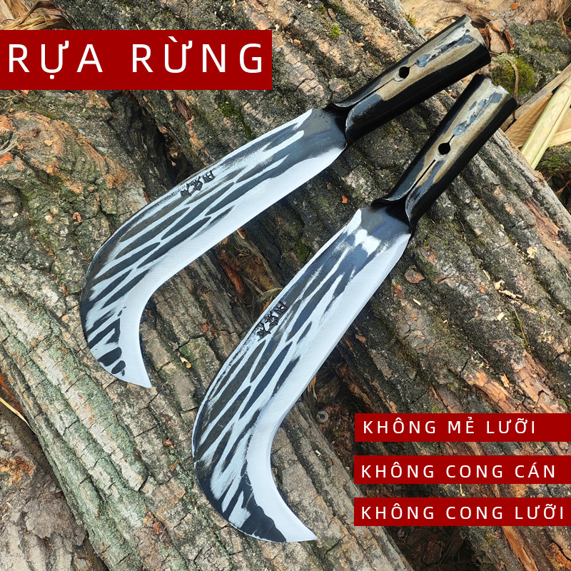 Liềm bán Nguyệt đa năng siêu sắc chống trượt 600G Dao Phát