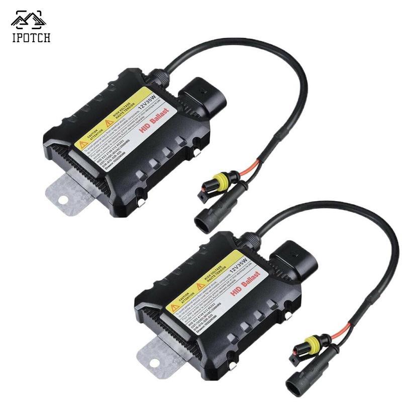 2 chiếc thay thế chấn lưu HID 12V 35W / 55W cho đèn Xenon H1 H7 H8 9005
