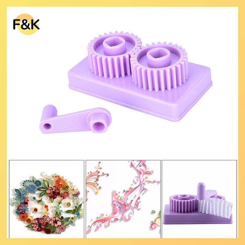 F & K Quilling Crimping Crimper Tool Wheel cho Handmake Card Paper Crafts Flower Artwork Tool Công c