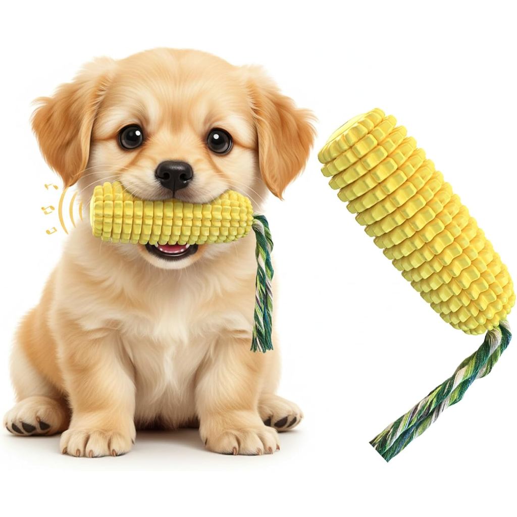 Đồ chơi nhai cho chó ngô cho đồ chơi cho chó nhỏ & đồ chơi cho chó con – Đồ chơi cho chó bền để mọc 