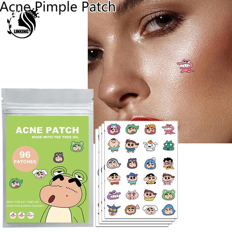 [Mini Chi tiêu ₫0- ₫1.5k] 96 Cái Crayon Shin-Chan Repair Acne Patch Chăm sóc da mặt Fade Blemishes P