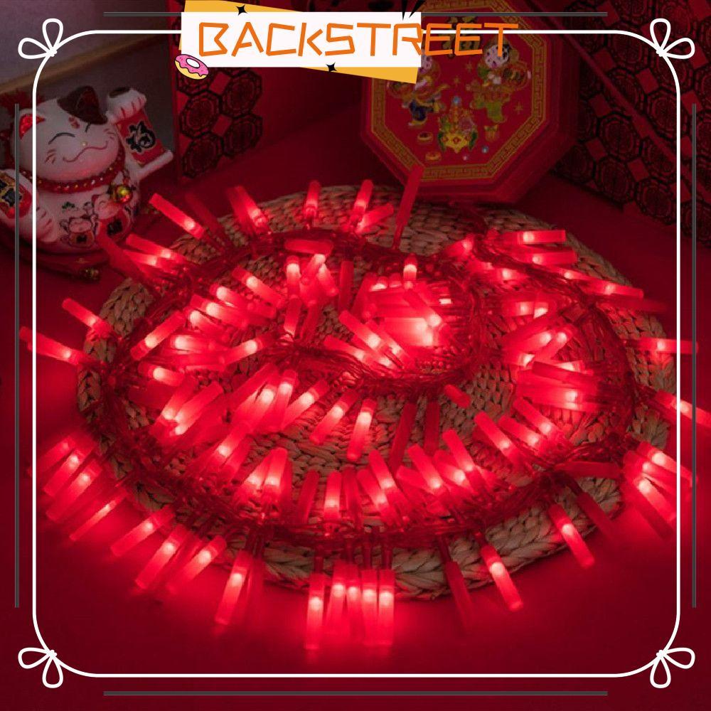 Đèn pháo điện tử BACKSTREET, Mô phỏng pháo hoa Led pháo hoa điện tử Pháo hoa năm, có âm thanh Đèn ph