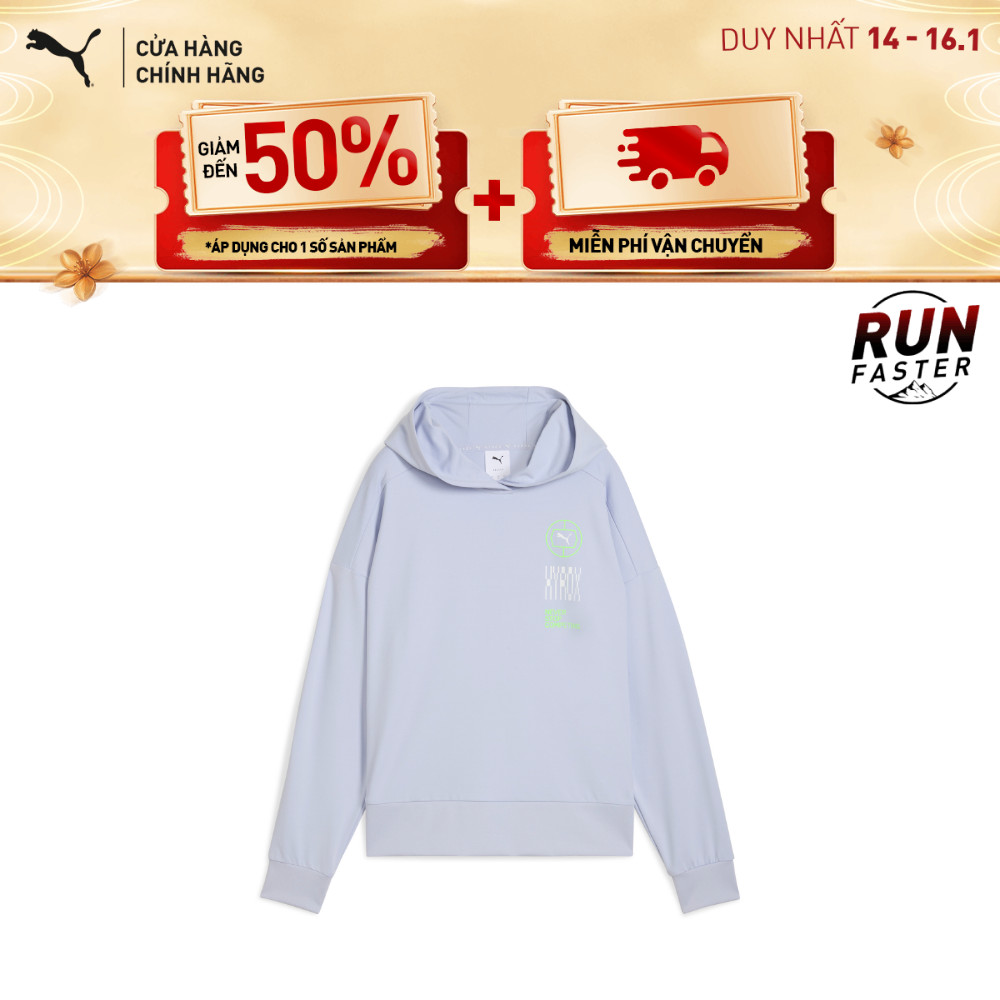 Áo Hoodie Tập Luyện PUMA Nữ W HYROX Cloudspun Hoodie