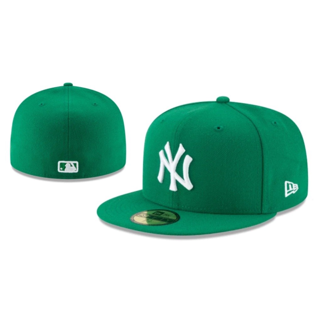 ️ Mũ trang bị chất lượng cao New York Yankees Full Cap 59FIFTY Caps Close Fit Thêu thể thao Nam Nữ M