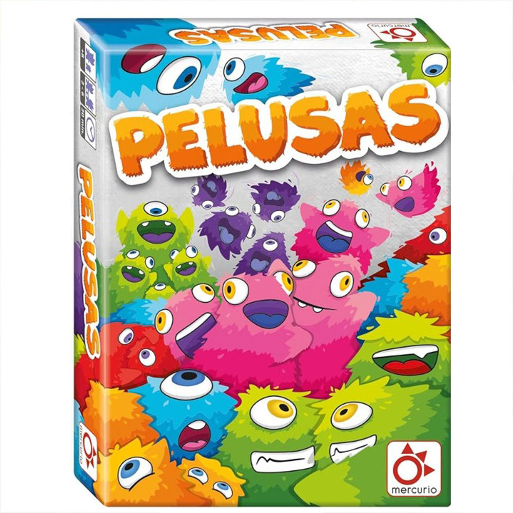 PELUSAS Card Games 110 Pieces Fun Spanish Cards Family Games Card For Kids Children Family Fun Easy 