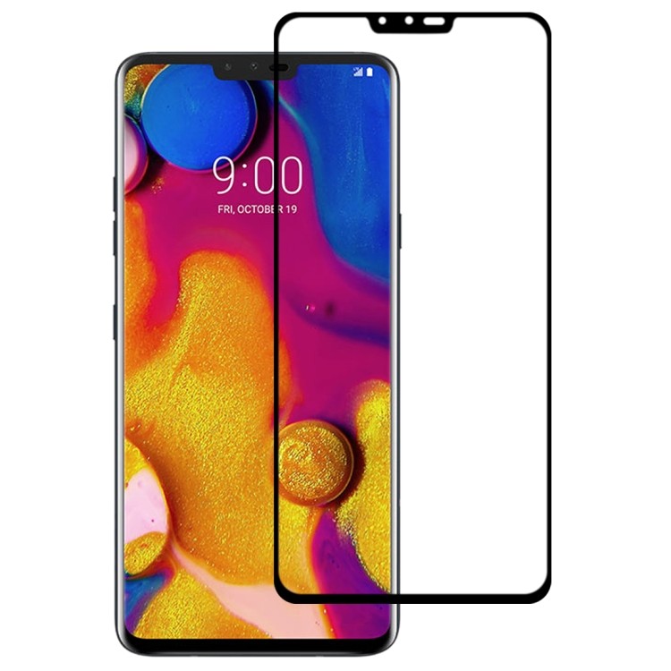 Bán Chạy Cho LG V40 ThinQ 3D Cong Edge Kính Cường Lực (Đen) Cho LG V40 ThinQ (1 PC)