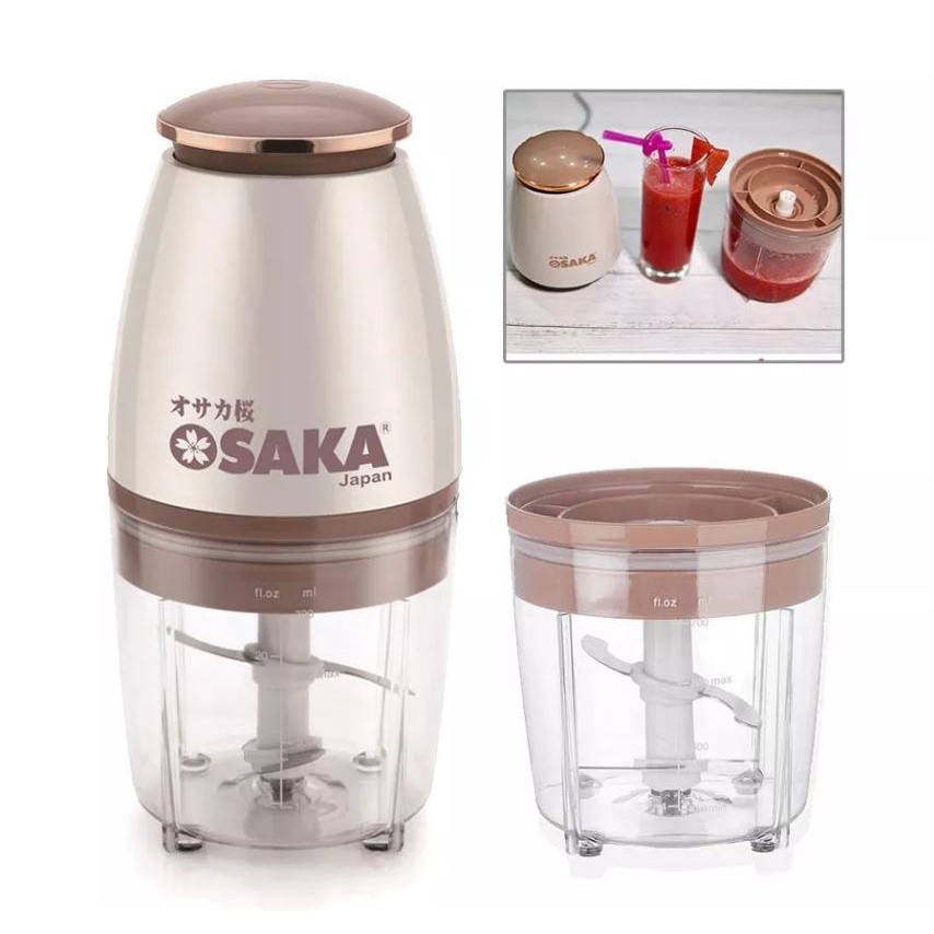 Máy Xay Đa Năng Osaka  - Máy Xay Sinh Tố,Thịt Cao Cấp-Lưỡi Dao Lớn Không Gỉ