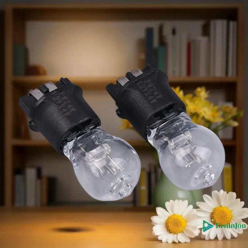 YosunJon] Đèn Halogen 12V / 24W PW24W Cho A4 / CC Golf MK7 F30 3 Series Đèn Chạy Ban Ngày DRL Trắng 