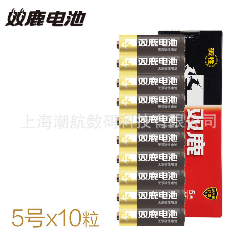 Shuanglu No. 5 Black Knight No. Pin khô 5 pin Pin Alkaline No. Pin đồ chơi điều khiển từ xa thân thi