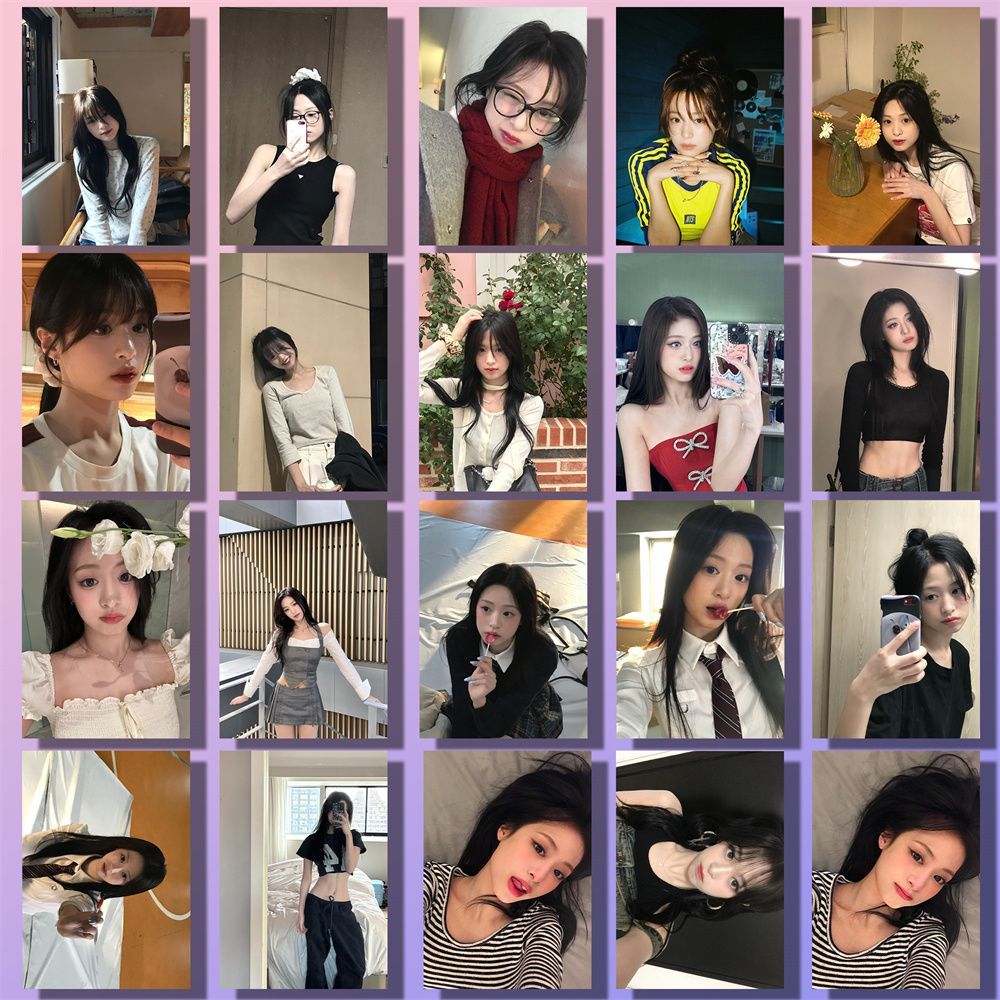 AHYEON AHYEON Star Poster babymonster Thần tượng Nhãn dán tường ảnh Hàn Quốc có giá trị cao Tranh tr