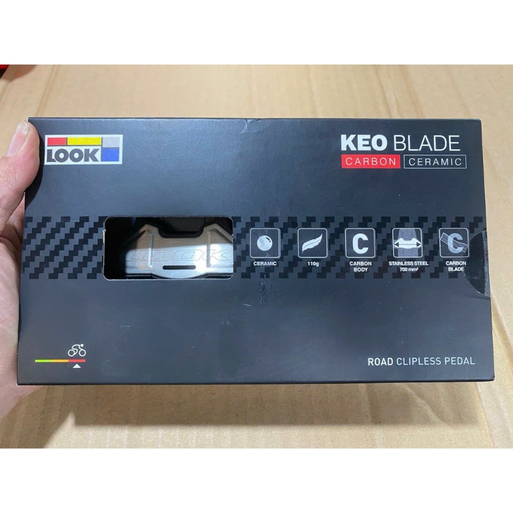 LOOK Pedal Kéo BLADE CARBON CERAMIC Kèm Can Cá