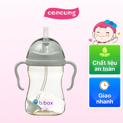 Bình nước PPSU 360 độ cho bé tập uống nước Bbox 240ml (sage)