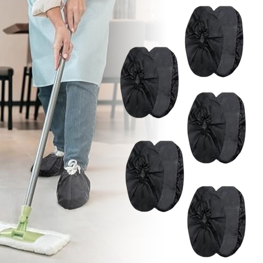 [Layanmax] 5 Cặp Vỏ Giày Bowling Chống Thấm Nước Máy Có Thể Tái Sử Dụng Vỏ Giày Có Thể Giặt Bảo Vệ C